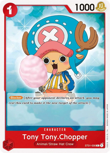 Tony Tony.Chopper - Starter Deck 1: Straw Hat Crew One Piece trading card