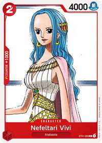 Nefeltari Vivi - Starter Deck 1: Straw Hat Crew (ST-01) #ST01-009 - Common One Piece Trading Card