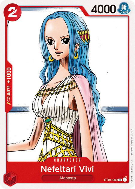 Nefeltari Vivi - Starter Deck 1: Straw Hat Crew One Piece trading card
