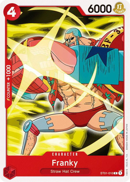 Franky - Starter Deck 1: Straw Hat Crew One Piece trading card