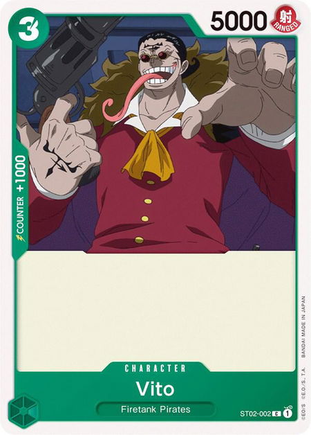 Vito - Starter Deck 2: Worst Generation One Piece trading card