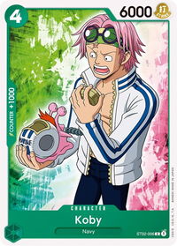 Koby - Starter Deck 2: Worst Generation (ST-02) #ST02-006 - Common One Piece Trading Card