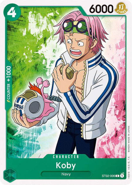Koby - Starter Deck 2: Worst Generation One Piece trading card