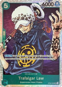 Trafalgar Law - Starter Deck 2: Worst Generation (ST-02) #ST02-009 - Super Rare One Piece Trading Card