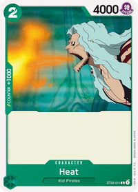 Heat - Starter Deck 2: Worst Generation (ST-02) #ST02-011 - Common One Piece Trading Card