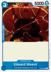 Edward Weevil - Starter Deck 3: The Seven Warlords of The Sea (ST-03) #ST03-002 - Common One Piece Trading Card