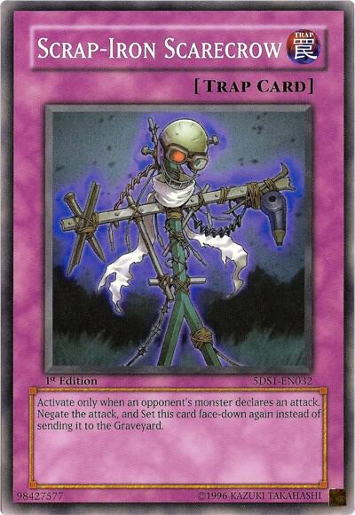 Scrap-Iron Scarecrow - 5D's 2008 Starter Deck YuGiOh trading card