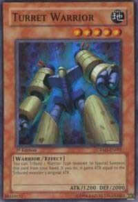 Turret Warrior - Crimson Crisis (CRMS) #CRMS-EN001 - Super Rare YuGiOh Trading Card