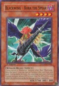 Blackwing - Bora the Spear - Crimson Crisis (CRMS) #CRMS-EN009 - Common / Short Print YuGiOh Trading Card