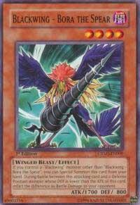 Blackwing - Bora the Spear - Crimson Crisis YuGiOh trading card