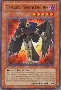 Blackwing - Sirocco the Dawn - Crimson Crisis YuGiOh trading card
