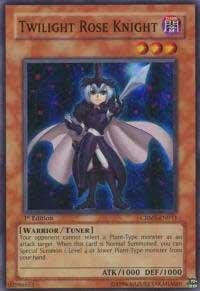 Twilight Rose Knight - Crimson Crisis YuGiOh trading card