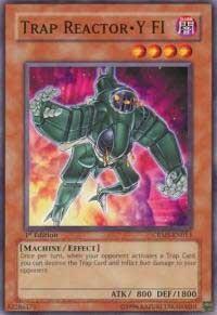 Trap Reactor - Y FI - Crimson Crisis (CRMS) #CRMS-EN013 - Common / Short Print YuGiOh Trading Card