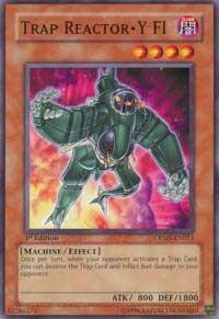 Trap Reactor - Y FI - Crimson Crisis YuGiOh trading card