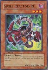 Spell Reactor - RE - Crimson Crisis (CRMS) #CRMS-EN014 - Common / Short Print YuGiOh Trading Card
