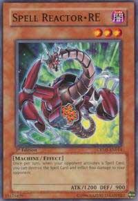 Spell Reactor - RE - Crimson Crisis YuGiOh trading card