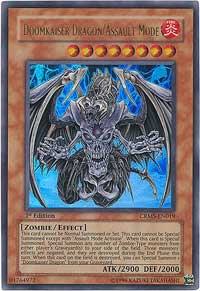 Doomkaiser Dragon/Assault Mode - Crimson Crisis YuGiOh trading card