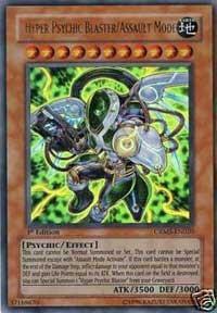 Hyper Psychic Blaster/Assault Mode - Crimson Crisis (CRMS) #CRMS-EN020 - Ultra Rare YuGiOh Trading Card