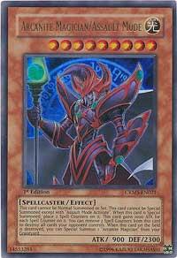 Arcanite Magician/Assault Mode - Crimson Crisis YuGiOh trading card
