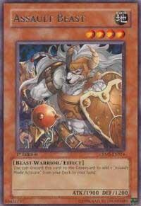 Assault Beast - Crimson Crisis (CRMS) #CRMS-EN024 - Rare YuGiOh Trading Card