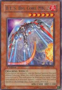 B.E.S. Big Core MK-2 trading card from Crimson Crisis B.E.S. Big Core MK-2 - Crimson Crisis YuGiOh trading card