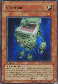 Scanner - Crimson Crisis (CRMS) #CRMS-EN032 - Super Rare YuGiOh Trading Card