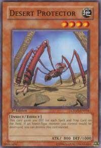 Desert Protector - Crimson Crisis (CRMS) #CRMS-EN034 - Common / Short Print YuGiOh Trading Card