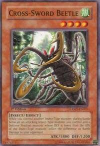 Cross-Sword Beetle - Crimson Crisis (CRMS) #CRMS-EN035 - Common / Short Print YuGiOh Trading Card