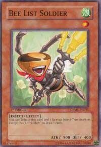 Bee List Soldier - Crimson Crisis (CRMS) #CRMS-EN036 - Common / Short Print YuGiOh Trading Card