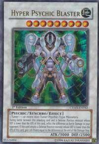 Hyper Psychic Blaster - Crimson Crisis YuGiOh trading card