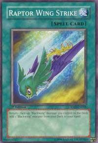 Raptor Wing Strike - Crimson Crisis YuGiOh trading card