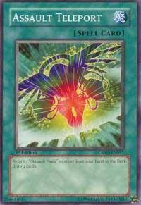 Assault Teleport - Crimson Crisis (CRMS) #CRMS-EN052 - Common / Short Print YuGiOh Trading Card
