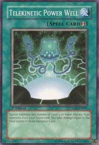 Telekinetic Power Well - Crimson Crisis YuGiOh trading card