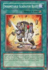 Indomitable Gladiator Beast - Crimson Crisis YuGiOh trading card