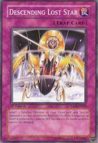 Descending Lost Star - Crimson Crisis YuGiOh trading card