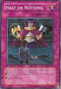 Half or Nothing - Crimson Crisis YuGiOh trading card