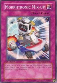 Morphtronic Mix-up trading card from Crimson Crisis Morphtronic Mix-up - Crimson Crisis YuGiOh trading card