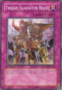 Trojan Gladiator Beast - Crimson Crisis YuGiOh trading card