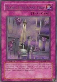 Planet Pollutant Virus - Crimson Crisis YuGiOh trading card