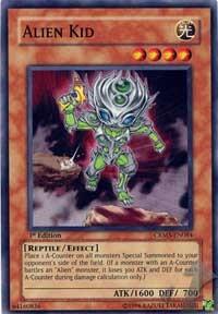 Alien Kid - Crimson Crisis (CRMS) #CRMS-EN084 - Super Rare YuGiOh Trading Card