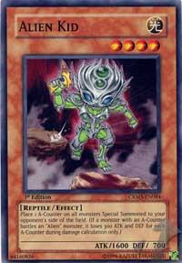 Alien Kid - Crimson Crisis YuGiOh trading card