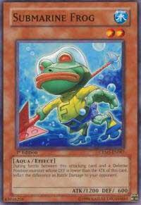 Submarine Frog - Crimson Crisis YuGiOh trading card