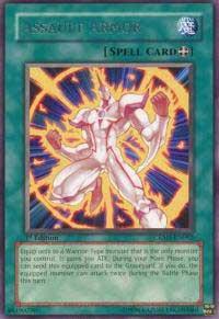 Assault Armor trading card from Crimson Crisis Assault Armor - Crimson Crisis YuGiOh trading card