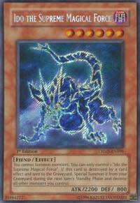 Ido the Supreme Magical Force - Crimson Crisis YuGiOh trading card