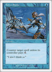 Force Spike - 7th Edition (7ED) #76 - Common Magic: The Gathering Trading Card