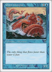 Giant Octopus - 7th Edition (7ED) #77 - Common Magic: The Gathering Trading Card