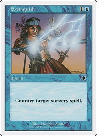 Extinguish - Starter 1999 (S99) #37 - Common Magic: The Gathering Trading Card