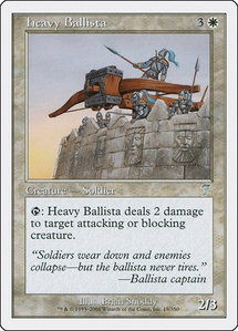 Heavy Ballista - 7th Edition (7ED) #19 - Uncommon Magic: The Gathering Trading Card