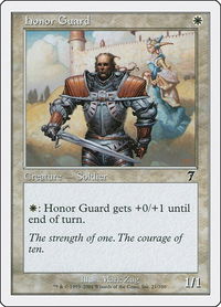 Honor Guard - 7th Edition (7ED) #21 - Common Magic: The Gathering Trading Card