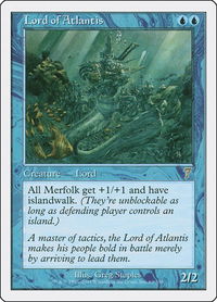 Lord of Atlantis - 7th Edition (7ED) #83 - Rare Magic: The Gathering Trading Card